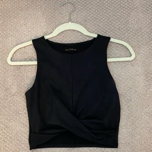 JOAH Black Crop Top